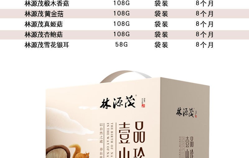 林源茂壹品山珍·鲜品套装