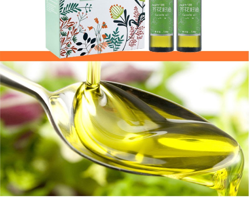 黄金树芥花籽油500ml*2礼盒