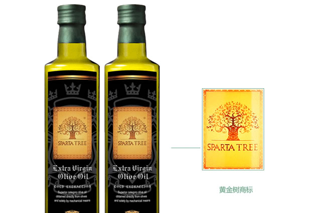 黄金树原装进口特级初榨橄榄油500ml*2礼盒